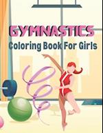 Gymnastics Coloring Book For Girls