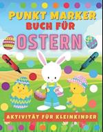 Punkt Marker Buch für Ostern. Aktivität für Kleinkinder.