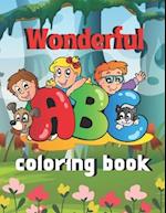 Wonderful Abc coloring Book