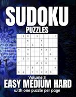 Sudoku Puzzles Easy Medium Hard