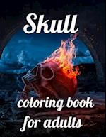 Skull coloring book for adults: A Coloring Book of 35 Unique skull Coe Stress relief Book Designs Paperback 