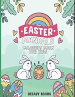 Easter Mandala Coloring Book for Kids