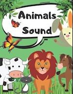 Animals Sound: Coloring Book About Animals Sound For Children 2-4 Age Activity Book 