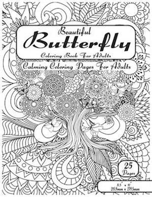 Beautiful Butterfly Coloring Pages For Adults