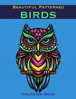 Beautiful Patterned Birds Coloring Book