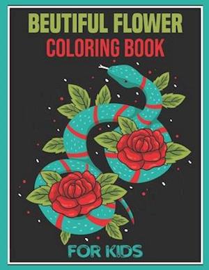 Beutiful Flower Coloring Book for Kids