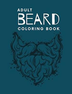 Adult Beard Coloring Book