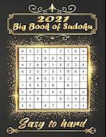 Big Book of Sudoku: - Volume 2 - 400 Sudoku Puzzles - Easy to Hard - Sudoku puzzle book for adults and kids with Solutions, Tons of Challenge for your