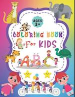 ABC Coloring Book for Kids: Practice for Kids with color Control | Activity For Kids, Learn Letters And Color Them | ABC Activities for Preschoolers A