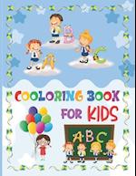 ABC Coloring Book For Kids: Kids coloring activity books | Kids Ages 3, Early Learning, Preschool and Kindergarten | Alphabet Book for Kids | Activity