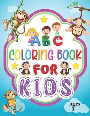 ABC Coloring Book for Kids: Animals Alphabet Coloring Book with The Learning Bugs | Activities for Preschoolers Ages 3+ | Learn Letters And Color Them