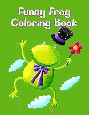 Funny Frog Coloring Book