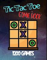 Tic Tac Toe Game Book: An Activity and Game Book For Kids and Adults filled with 1200+ Tic Tac Toe Grid To Play, Paper and Pencil Gamebook for Toddler