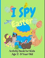 I Spy Easter Book for Kids Age 2-5 Year Old