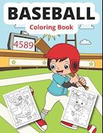 Baseball Coloring Book: For Kids 