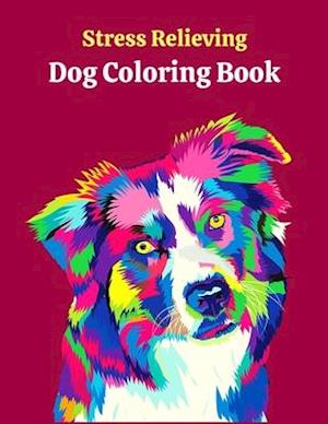 Stress Relieving Dog Coloring Book