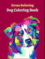 Stress Relieving Dog Coloring Book