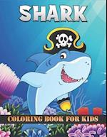 Shark Coloring Book For Kids