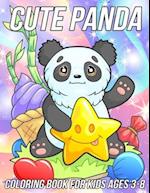 Panda Coloring Book for Kids Ages 3-8: Fun, Cute and Unique Coloring Pages for Girls and Boys with Beautiful Panda Designs 
