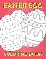 Easter Egg Coloring Book: Activity book for kids 1-4 ages / Color, draw and cut out - fast drawing and scissor skills building / fun and education 