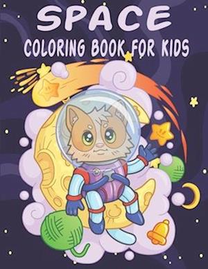 Space Coloring Book for Kids