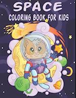 Space Coloring Book for Kids