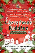 Christmas Riddles: #Stumped Volume 7 for Teens and Adults 
