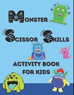 Monster Scissor Skills Activity Book for Kids