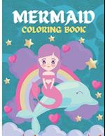 Mermaid Coloring Book: For Kids Ages 4-8 , 9-12 (45)Unique Mermaid Coloring Pages 