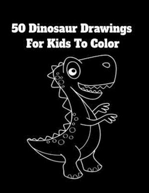 50 Dinosaur Drawings For Kids To Color