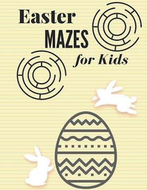 Easter Mazes book for Kids