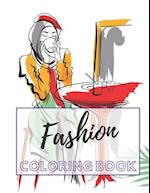 Fashion coloring book