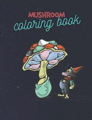 Mushroom Coloring Book