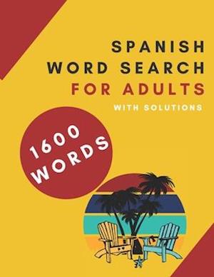 Spanish Word Search for Adults