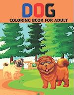 Dog Coloring Book for Adult