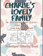 Charlie's lovely family coloring book for kids