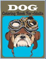 Dog Coloring Book For Adults