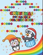 Christmas Dot Markers Coloring Book