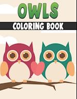 Owls Coloring Book