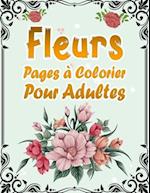 Fleurs Pages à Colorier Pour Adultes