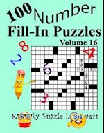 Number Fill-In Puzzles, Volume 16