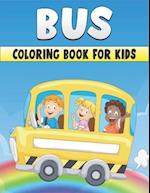 Bus Coloring Book For Kids