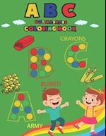 ABC Dot Markers Coloring Book