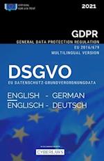 DSGVO Englisch-Deutsch - EU Datenschutz-Grundverordnung (2021)