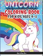 Unicorn Coloring Book For kids ages 4-8: A Magical Unicorn Coloring Book for Girls and Kids | Over 45 adorable designs for boys and girls | Cute Unico