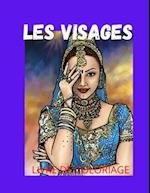 Les Visages Coloriage