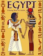 Egypt Coloring Book for Adults: Gods, Mummies, Hieroglyphics, Ancient Egypt Colouring Book 