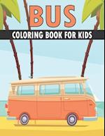 Bus Coloring Book For Kids