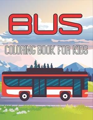 Bus Coloring Book For Kids