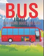 Bus Coloring Book For Kids